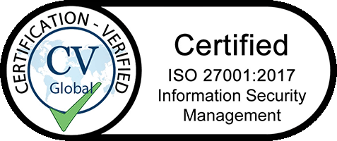 Certified ISO 27001:2017 Information Security Management